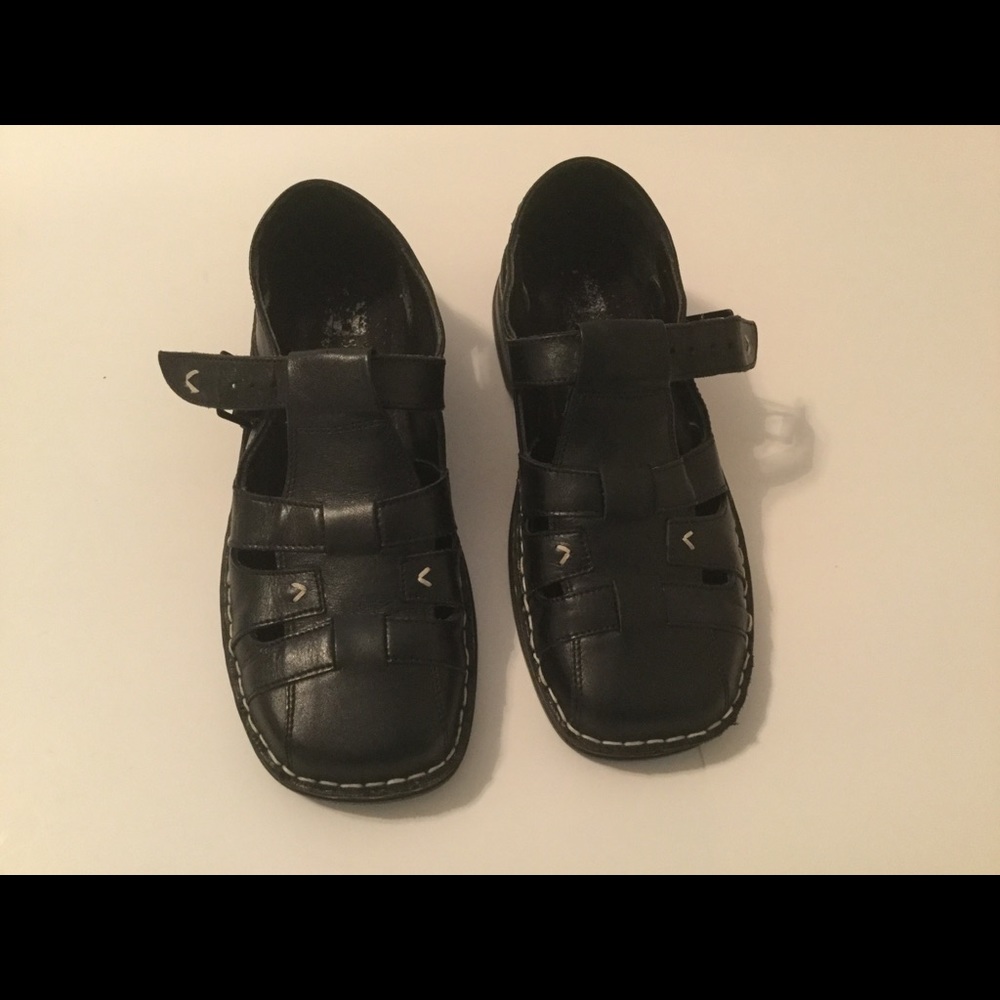 Joseph Seibel Black Sandals